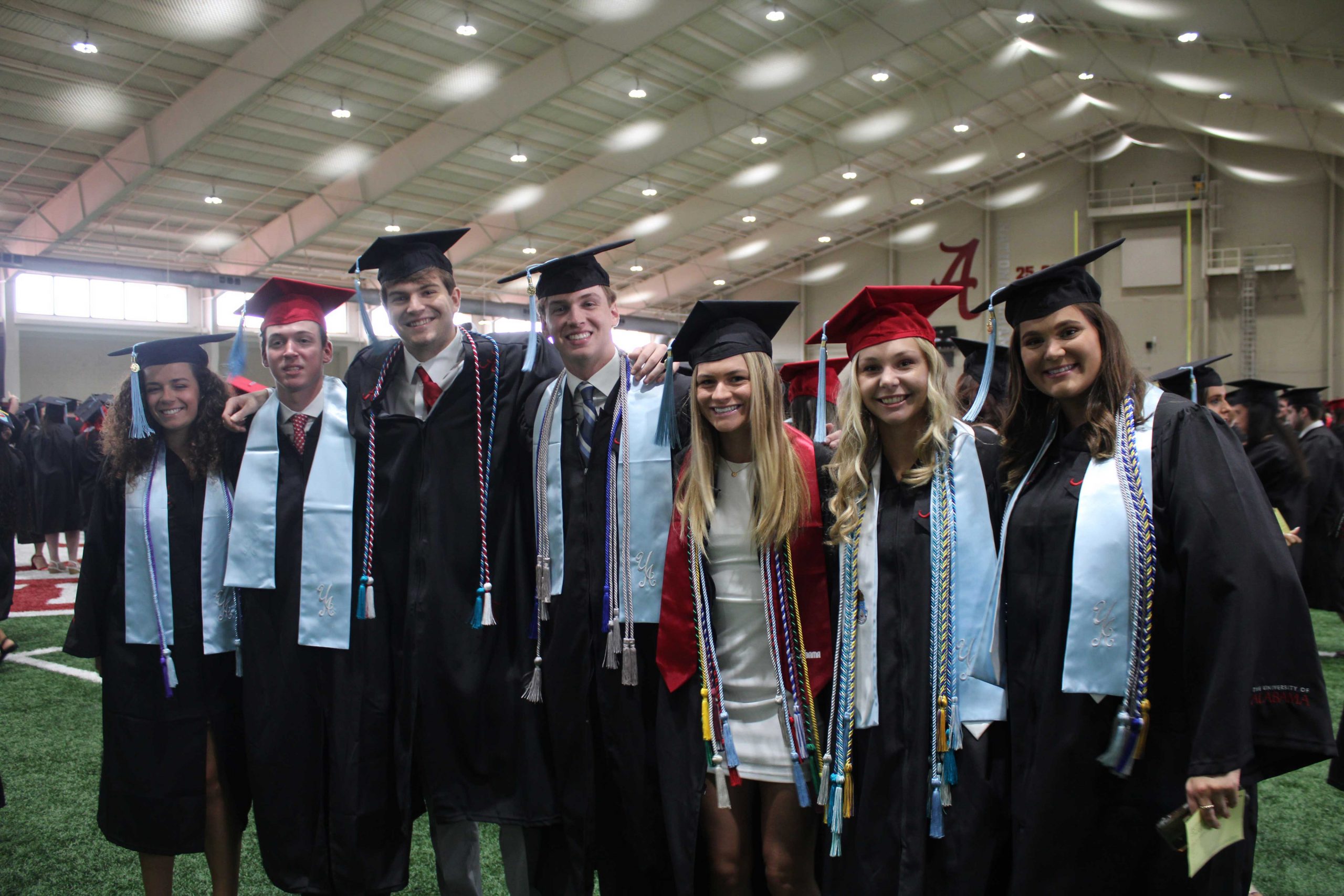 Graduates in Gym